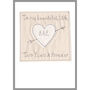 Personalised Cupid Heart Wedding Or Anniversary Card, thumbnail 9 of 12