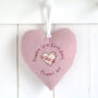 Personalised 18th Birthday Hanging Heart Gift For Her, thumbnail 5 of 11