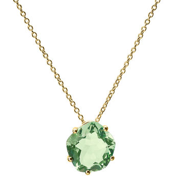 Fine Gemstone And 18ct Yellow Gold Vermeil Necklace, 4 of 12