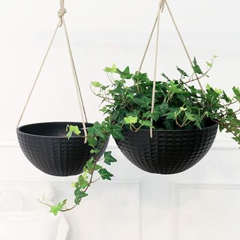 Pack Of Two Hanging Planter For Indoor Outdoor, 9 of 12