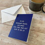 Call Dad! Funny Father's Day Card, thumbnail 2 of 3