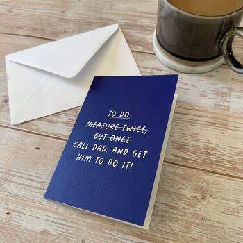 Call Dad! Funny Father's Day Card, 2 of 3