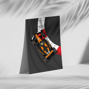 Lando Norris From Above Print, 3 of 4