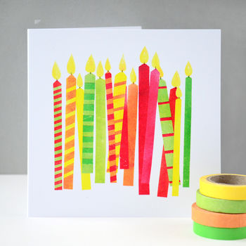 Birthday Candles Card, 5 of 8