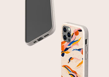 Abstract Hand Drawn Biodegradable Phone Case, 3 of 7