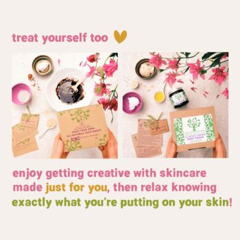 100% Natural Make Your Own Face Mask Proud Of You Gift, 10 of 10