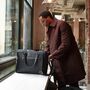 Men’s Personalised Tailored Luxe Briefcase, thumbnail 3 of 10