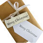 Large Merry Christmas Rubber Stamp For Holiday Crafting, thumbnail 3 of 6
