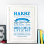 Personalised New Baby Details Print, thumbnail 5 of 8