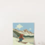 St Moritz Ski Resort Switzerland Travel Poster Print, thumbnail 2 of 8