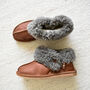 Leather Boots Slippers, thumbnail 1 of 7