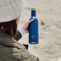 Ocean Navy Blue Insulated Wine Bottle, thumbnail 1 of 3