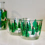 Christmas Tree Painted Tea Light Holders, thumbnail 2 of 4