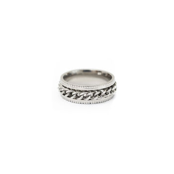 Cuban Ring Silver, 2 of 2