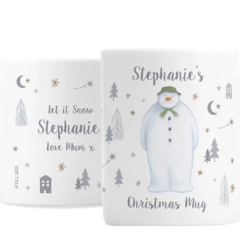 Personalised The Snowman Magical Ceramic Mug, 3 of 3