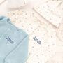 Seaside Blue Baby Boys Star Gift Set, thumbnail 6 of 12