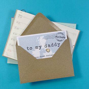 First Father's Day Personalised Card, 3 of 3