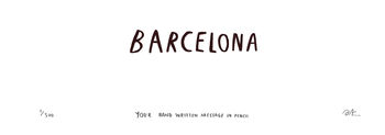 Personalised Barcelona Art Print, 4 of 6