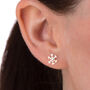 Sterling Silver Snowflake Jewellery Set, thumbnail 5 of 9