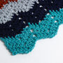 Chevron Blanket Easy Crochet Kit, thumbnail 5 of 10