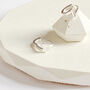 Lightening Bolt Huggie Hoop Earrings, thumbnail 2 of 5