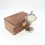 Personalised 22nd Anniversary Silver Colour Desk Clock, thumbnail 8 of 12