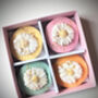 Hand Decorated Daisy Flower Girl Biscuit Gift, thumbnail 2 of 2