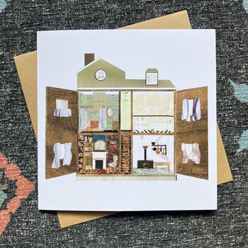 Victorian Doll's House Greetings Card, 3 of 4