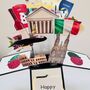 Rome Themed 3D Birthday Card, thumbnail 1 of 7