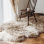 Extra Large Sheepskin Area Rug In Oyster, thumbnail 1 of 2