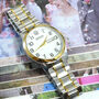 Personalised Arabic Face Wrist Watch, thumbnail 2 of 5