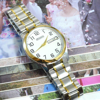 Personalised Arabic Face Wrist Watch, 2 of 5