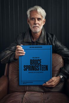 Bruce Springsteen Personalised Gift Music Legend Deluxe Book, 9 of 10