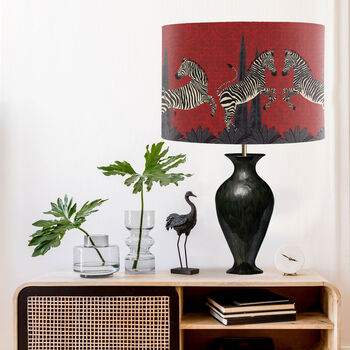 Dancing Zebra Lamp Shade, Multi Colours Available, 2 of 10