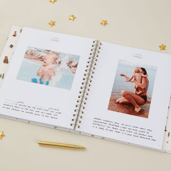Woodland Baby Memory Book Baby Record Journal For First Five Years, 4 of 12