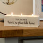 Personalised No Place Like Home Candle Holder Gift, thumbnail 2 of 5