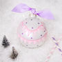 Babies First Christmas Gift Boxed Bauble, thumbnail 3 of 3