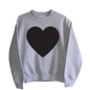 Heart Print Chalkboard Sweatshirt, thumbnail 4 of 6