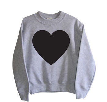 Heart Print Chalkboard Sweatshirt, 4 of 6