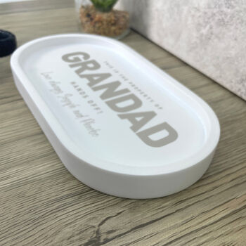 Personalised Bold Text Trinket Tray, 2 of 6