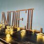 Art Deco Metal Letters Decor For Any Home A To Z, thumbnail 7 of 10