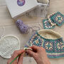 Make Your Own Granny Square Bucket Hat Kit, thumbnail 2 of 4