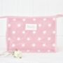 Personalised Wipe Clean Oilcloth Wash Bag, thumbnail 4 of 5