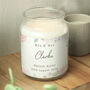 Personalised Wedding Large Scented Candle Jar, thumbnail 3 of 7