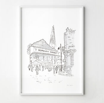 London's Borough Market Fine Art Print, 4 of 7