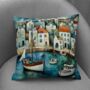 Harbour Hues Hand Made Poly Linen Cushions, thumbnail 8 of 9