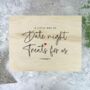 Personalised Couples Date Night Treat Box Five Sizes, thumbnail 5 of 11