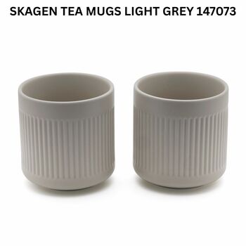 Skagen Scandi Porcelain Set Of Two Tea Cups, 3 of 5
