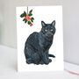 Black Cat Christmas, thumbnail 1 of 6
