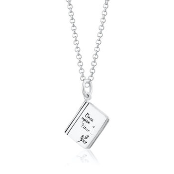 Story Book Necklace, Sterling Silver Or Gold Plated, 10 of 12